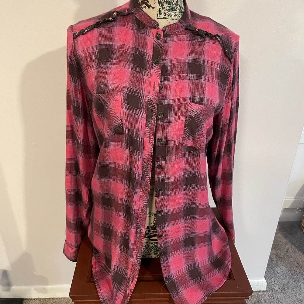MATILDA JANE - Flannel Top - NWT